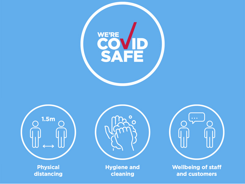 We Are A Covid Safe Registered Business